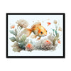 Nature's Serenity - Goldfish Blossoms 3 1 - Animal Poster Print by doingly