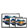 Nature's Serenity - Serene Sunsets 3 5 - Landscapes Poster Print by doingly