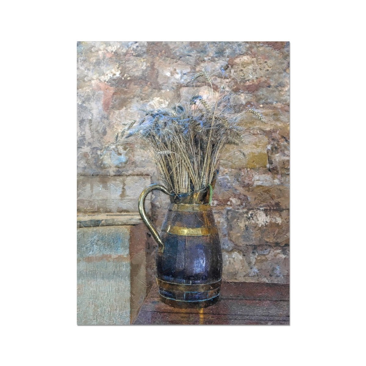 Neat Wheat 6 - Close-ups Canvas Print by doingly