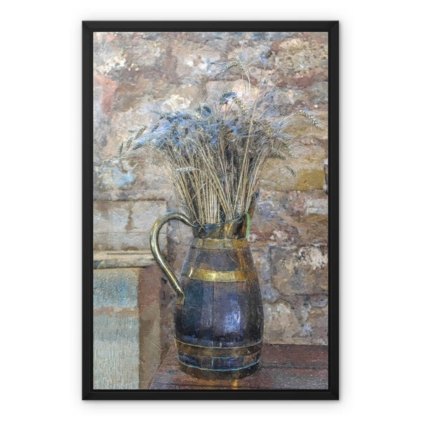 Neat Wheat 9 - Close-ups Canvas Print by doingly