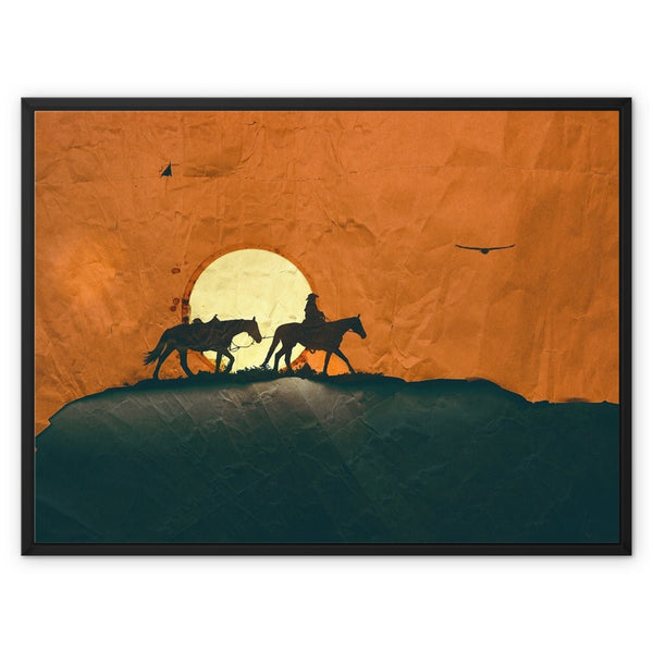 Out West 7 - Animal Canvas Print by doingly