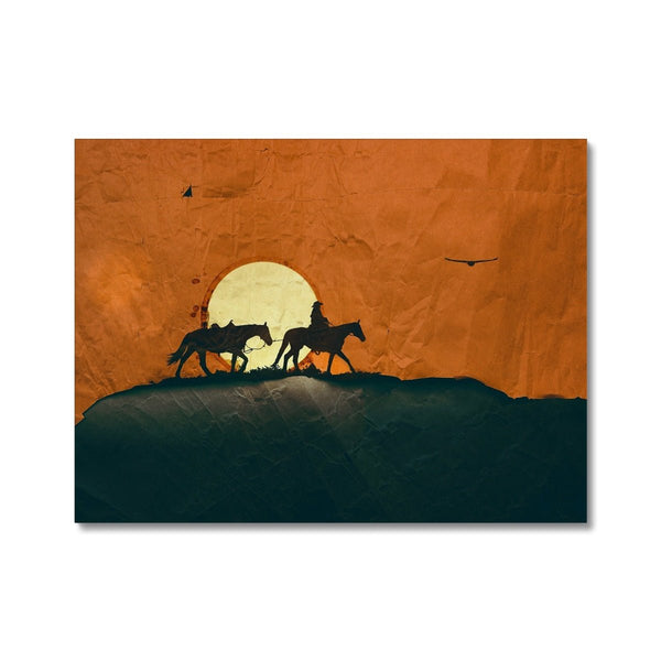 Out West 5 - Animal Canvas Print by doingly