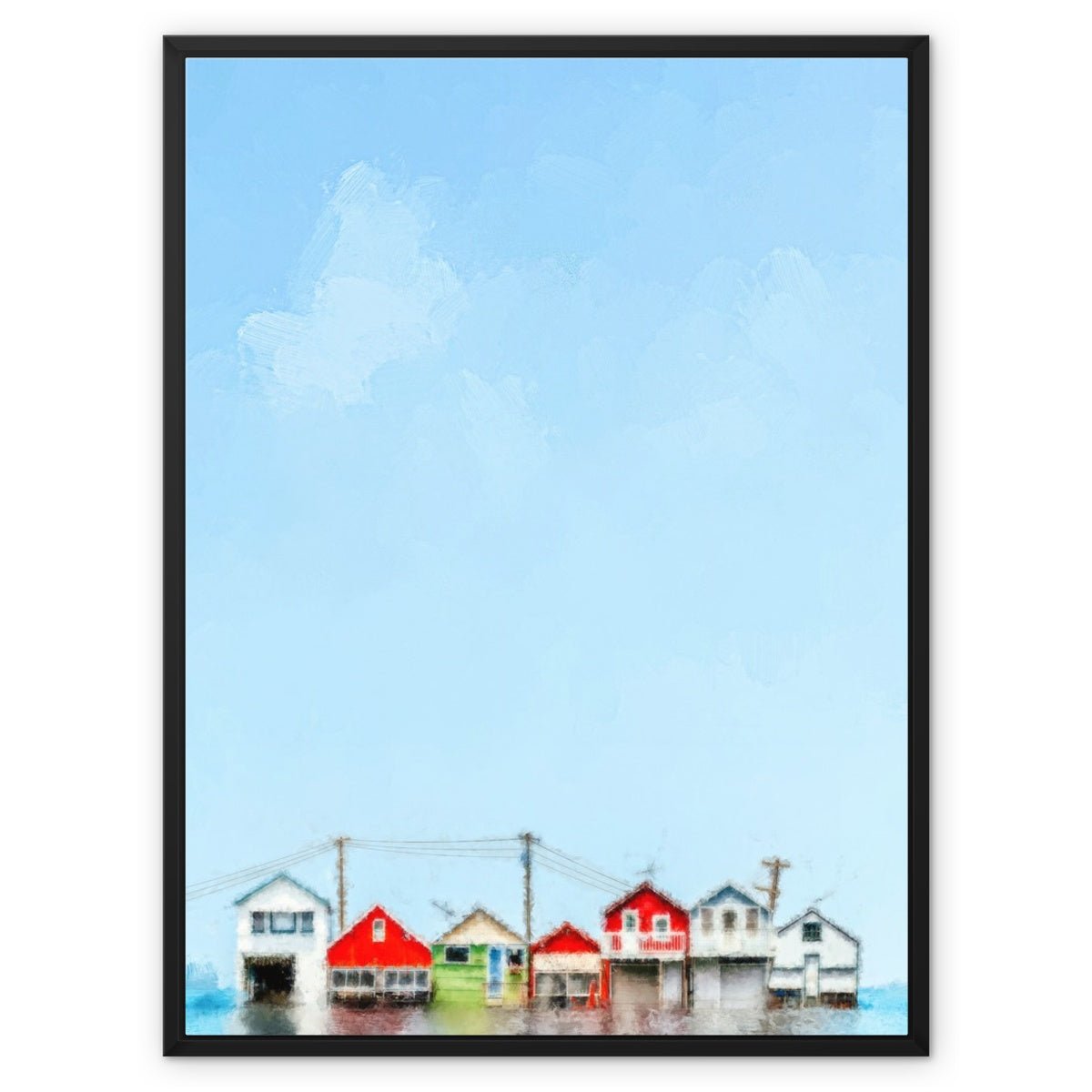 Pelican Piers 7 - New Canvas Print by doingly