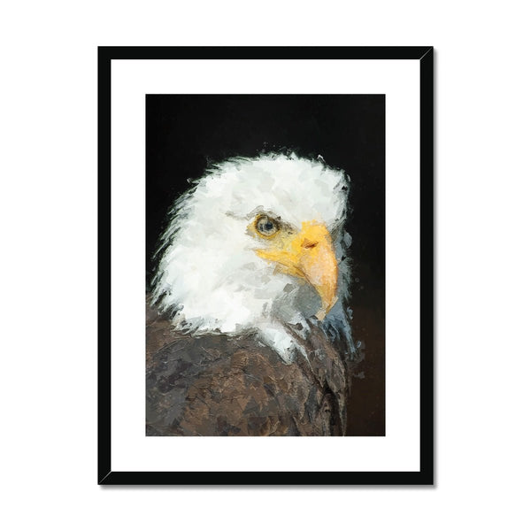 Portrait - Bald Eagle 1 - Animal Matte Print by doingly
