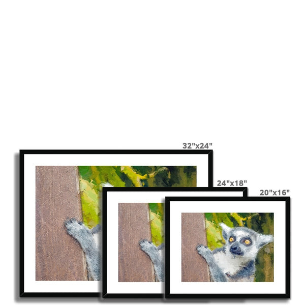 Portrait - Lemur 5 - Architectural Matte Print by doingly