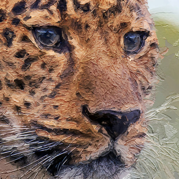 Portrait - Leopard 2 - Animal Matte Print by doingly