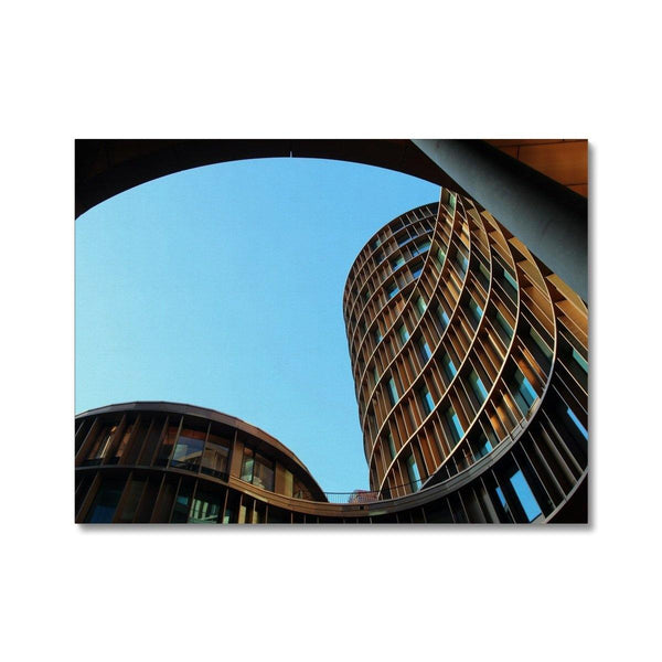 Round Resolute 2 - Architectural Canvas Print by doingly