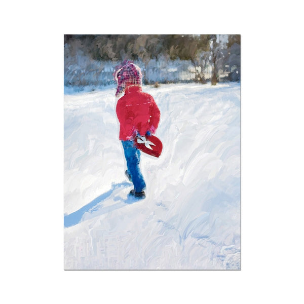 Snowy Charm 6 - New Canvas Print by doingly