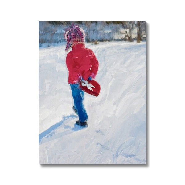 Snowy Charm 7 - New Canvas Print by doingly