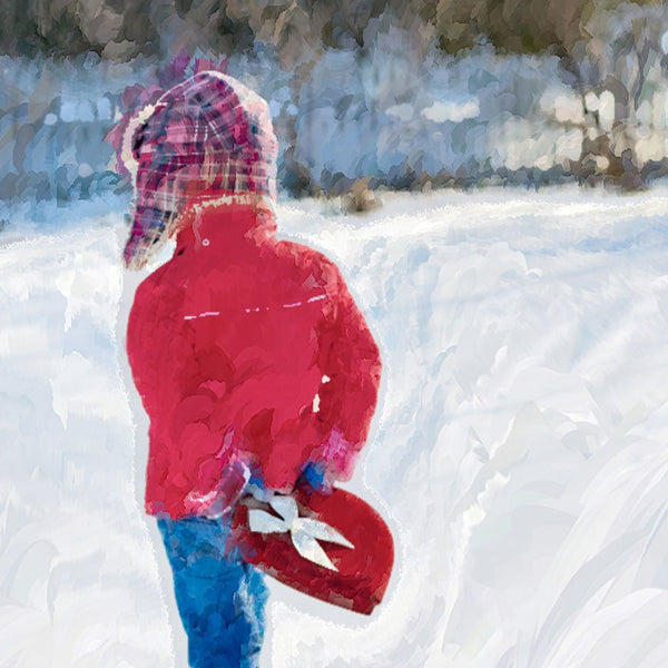 Snowy Charm 2 - New Canvas Print by doingly