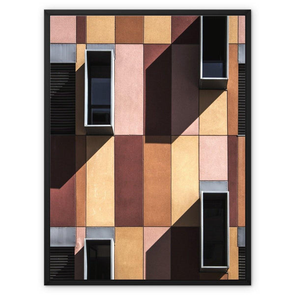 Straight Ahead 3 - Architectural Canvas Print by doingly