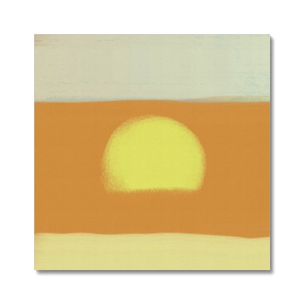Sunrise 01 - Abstract Canvas Print by doingly