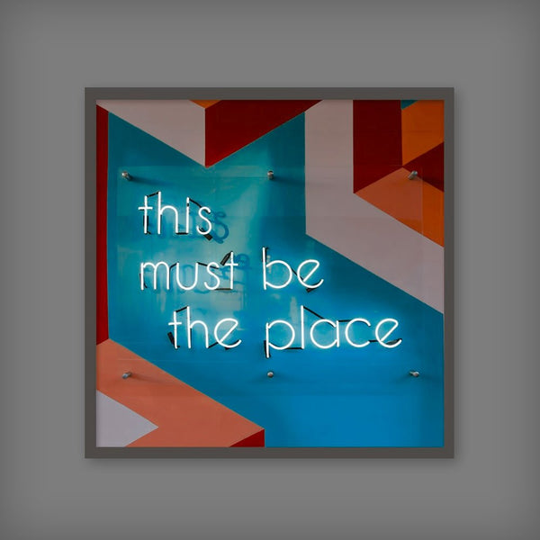 The Place (Neon Tile) 1 - New Art Print by doingly
