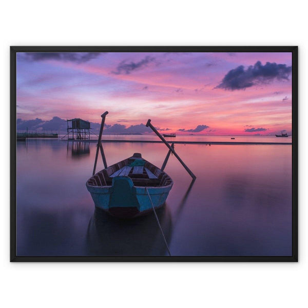 Tranquil Waters - Landscapes Canvas Print by doingly