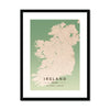 Vintage - Ireland 2 - Map Matte Print by doingly